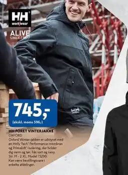 Davidsen HH FORET VINTERJAKKE, DKK 745 tilbud