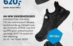 Davidsen HH WW SIKKERHEDSSKO, DKK 620 tilbud