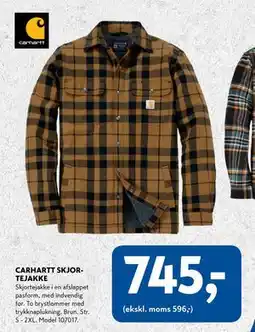 Davidsen CARHARTT SKJORTEJAKKE, DKK 745 tilbud