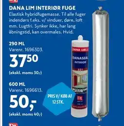 Davidsen DANA LIM INTERIØR FUGE, DKK 37.5 tilbud