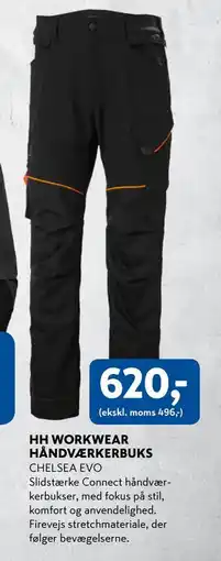 Davidsen HH WORKWEAR HÅNDVÆRKERBUKS, DKK 620 tilbud