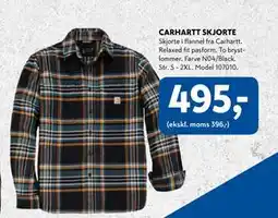 Davidsen CARHARTT SKJORTE, DKK 495 tilbud