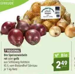 Citti Bio Speisezwiebeln rot oder gelb tilbud