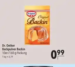 Citti Dr. Oetker Backpulver Backin tilbud