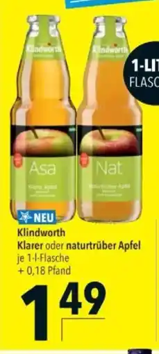 Citti Klarer oder naturtrüber Apfel tilbud
