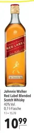 Citti Johnnie Walker Red Label Blended Scotch Whisky tilbud