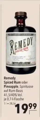 Citti Remedy Spiced Rum oder Pineapple tilbud