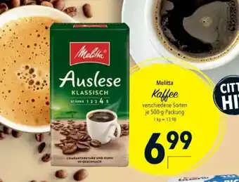 Citti Melitta Kaffee tilbud