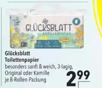 Citti Glücksblatt Toilettenpapier tilbud