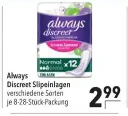 Citti Always Discreet Slipeinlagen tilbud