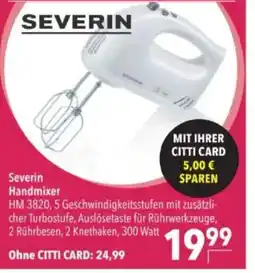 Citti SEVERIN Handmixer tilbud