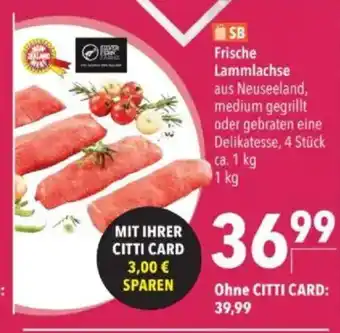 Citti Frische Lammlachse tilbud