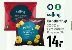 Føtex Salling Bær eller frugt tilbud