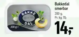 Føtex Bakkedal smørbar tilbud