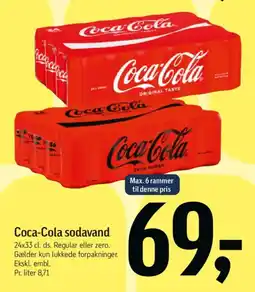 Føtex Coca-Cola sodavand tilbud