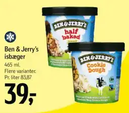 Føtex Ben & Jerry's isbæger tilbud