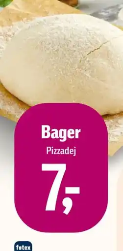 Føtex Bager Pizzadej tilbud