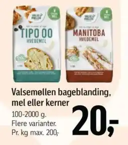 Føtex Valsemøllen bageblanding, mel eller kerner tilbud