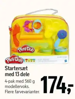 Føtex Play-Doh Startersæt med 13 dele tilbud