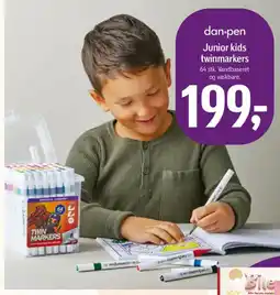 Føtex Junior kids twinmarkers tilbud