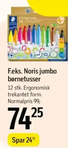 Føtex F.eks. Noris jumbo børnetusser tilbud