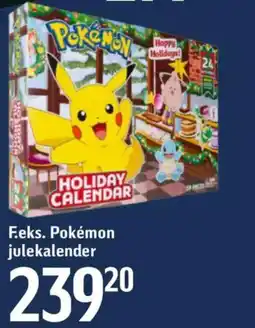 Føtex F.eks. Pokémon julekalender tilbud