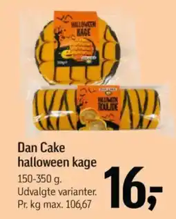 Føtex Dan Cake halloween kage tilbud