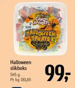 Føtex Halloween slikboks tilbud