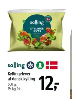 Føtex Kyllingelever af dansk kylling tilbud