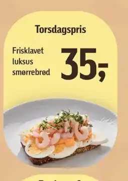 Føtex Frisklavet luksus smørrebrød tilbud