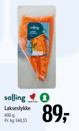 Føtex Salling Laksestykke tilbud