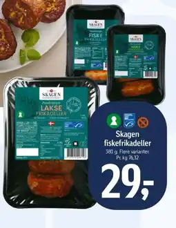 Føtex Skagen fiskefrikadeller tilbud