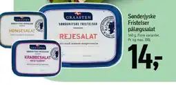 Føtex Sønderjyske Fristelser pålægssalat tilbud