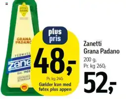 Føtex Zanetti Grana Padano tilbud