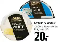 Føtex CASTELLO dessertost tilbud