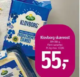 Føtex ARLA Klovborg skæreost tilbud