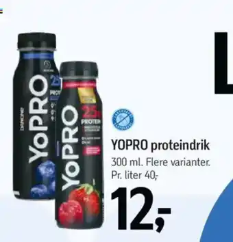 Føtex YOPRO proteindrik tilbud