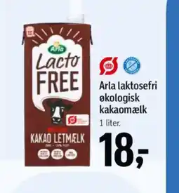 Føtex ARLA laktosefri økologisk kakaomælk tilbud