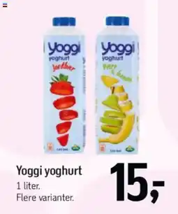 Føtex Yoggi yoghurt tilbud