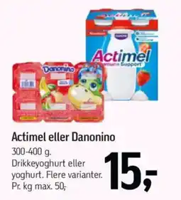 Føtex Actimel eller Danonino tilbud