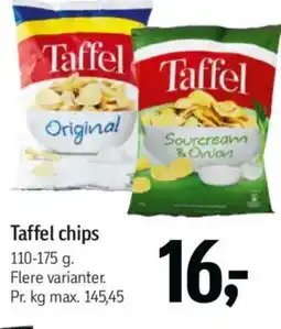 Føtex Taffel chips tilbud