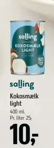 Føtex Salling Kokosmælk tilbud