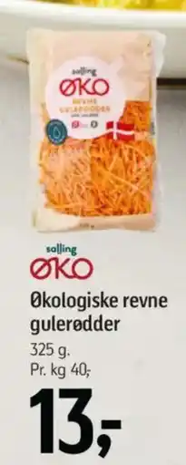 Føtex Salling Økologiske revne gulerødder tilbud