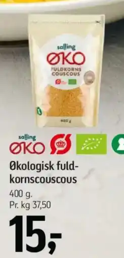 Føtex Salling Økologisk fuld- kornscouscous tilbud