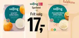Føtex Salling Speltmel tilbud