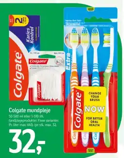 Føtex Colgate mundpleje tilbud