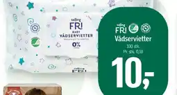 Føtex Salling Fri Vådservietter tilbud