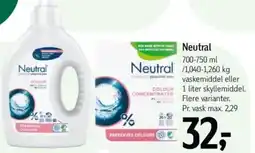 Føtex Neutral tilbud