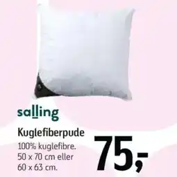 Føtex Salling Kuglefiberpude tilbud