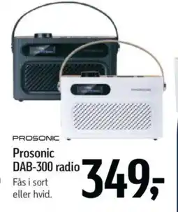 Føtex Prosonic DAB-300 radio tilbud